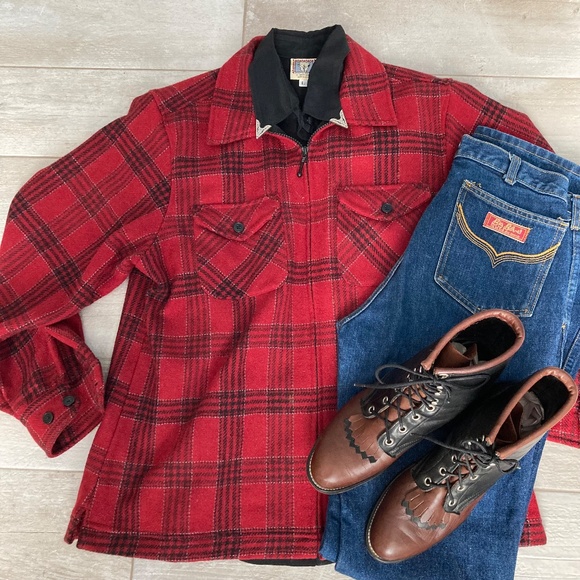 Ladies Woolrich Zip Up Shacket, Size L - Picture 14 of 14